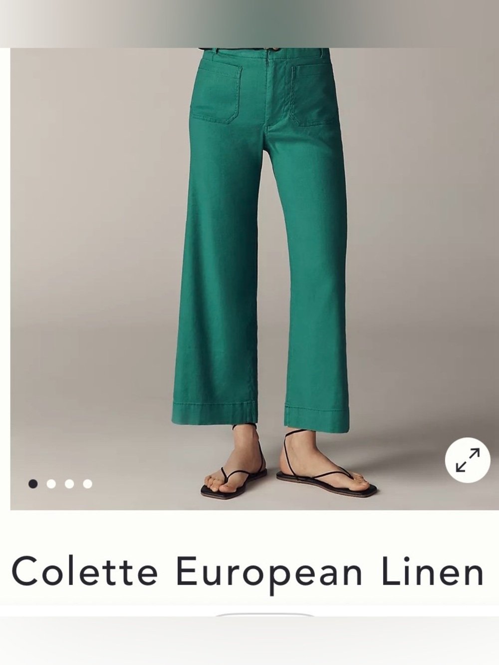 Anthropologie The Colette green pants